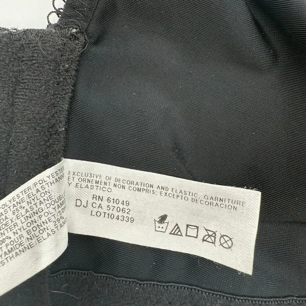 Wacoal Bra Size 40G Black Basic Beauty Contour T-Shirt Underwire Spacer 853192 - Picture 13 of 16